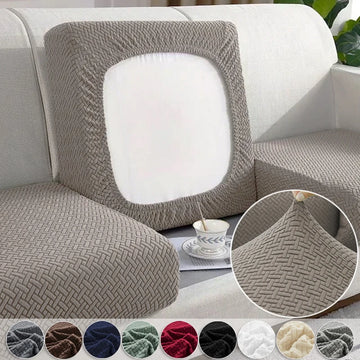 SofaNid – Housse de Coussin de Canapé Jacquard Ultra-Confort – Antipoussière et Amovible