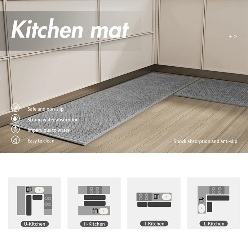 Douceur d’O - Tapis de Bain Antidérapant Ultra-Absorbant – Doux et Confortable pour Salle de Bain